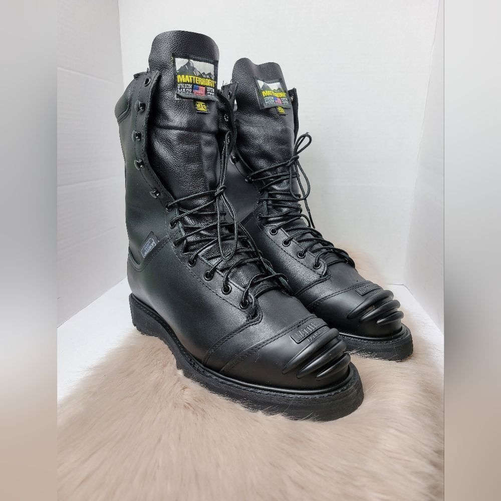 Matterhorn Men's Banksman Steel Toe WP Metguard 12255 Work Boots Shoes Size 8XW